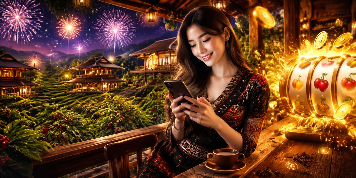 Người chơi slots tại quán cà phê Buôn Ma Thuột trên điện thoại di động